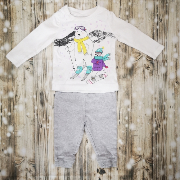 2pc's - Long Sleeve Shirt & Pants ; 6 Months - Picture 2 of 10